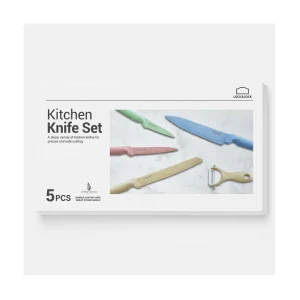 LocknLock 5-Piece Colorful Knife Set